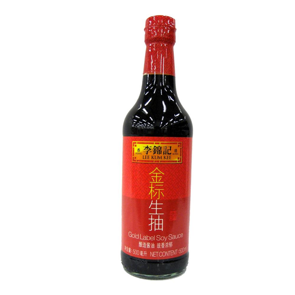 李錦記金標(biāo)生抽500ml